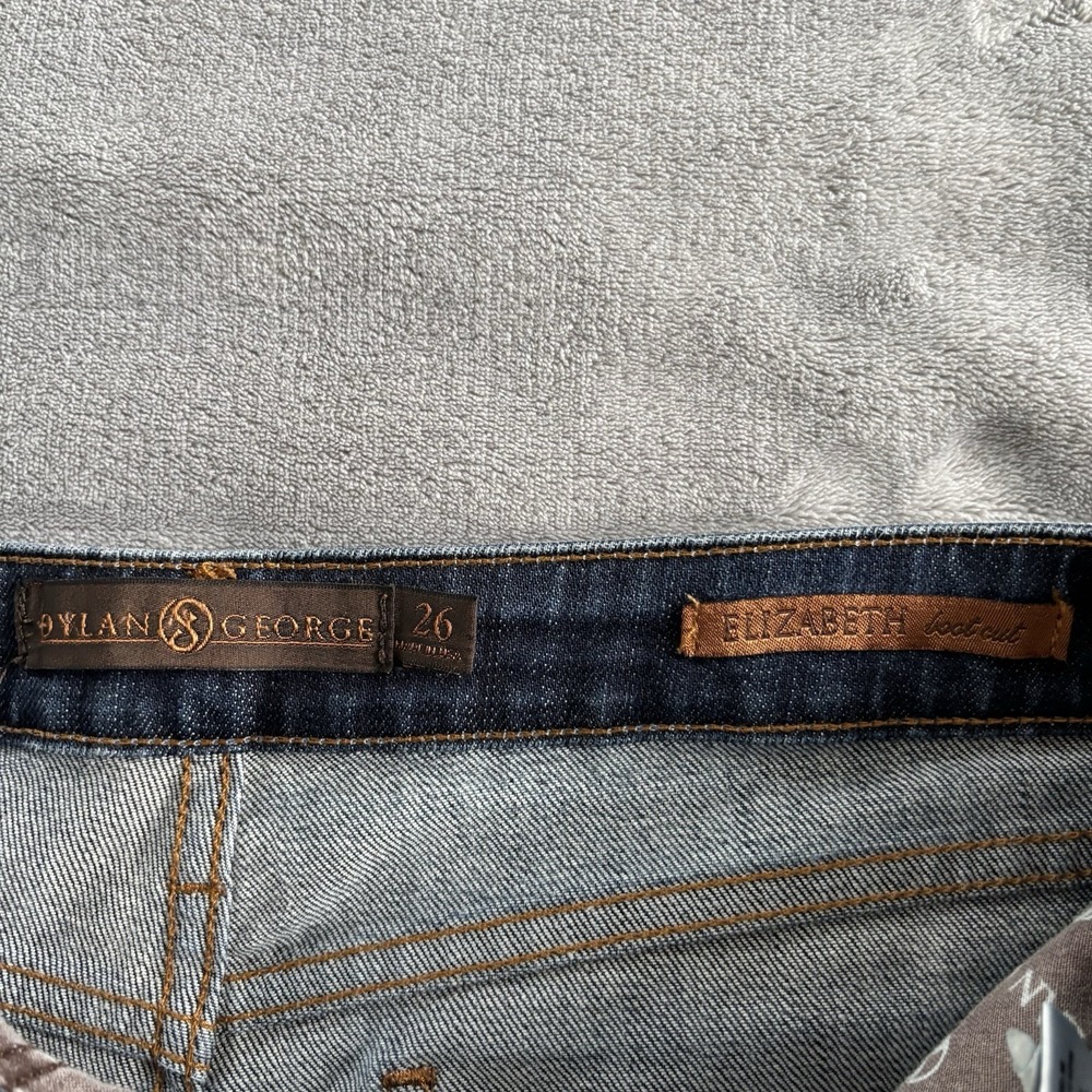 Dylan & George Jeans Womens 26 Blue Elizabeth Low Rise Boot Cut mes. (28.5x30) - Picture 8 of 13